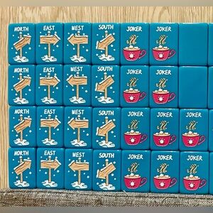 #Mahjong Tile Set St. Moritz Edition